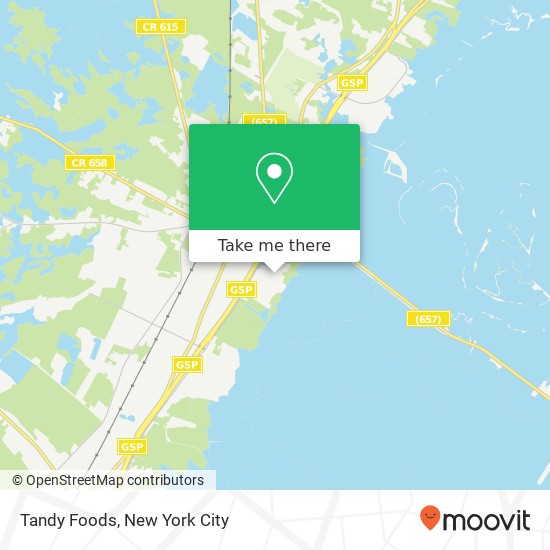 Mapa de Tandy Foods