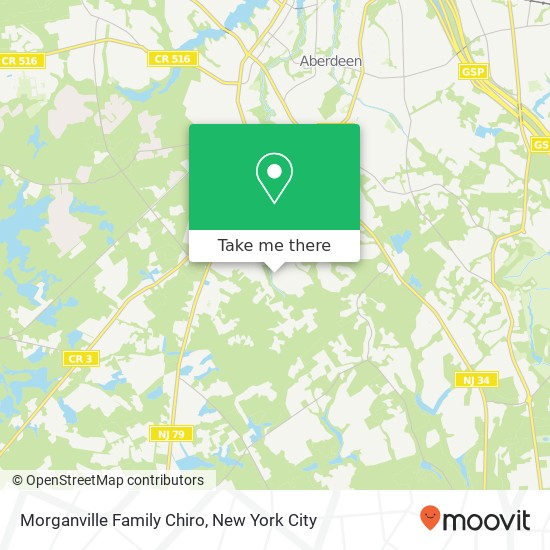 Mapa de Morganville Family Chiro