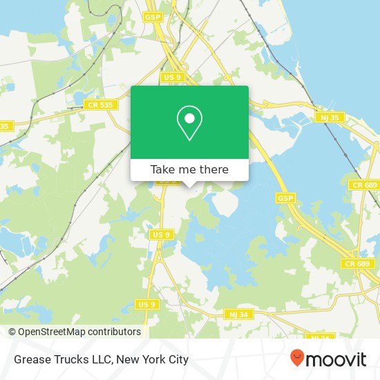 Grease Trucks LLC map