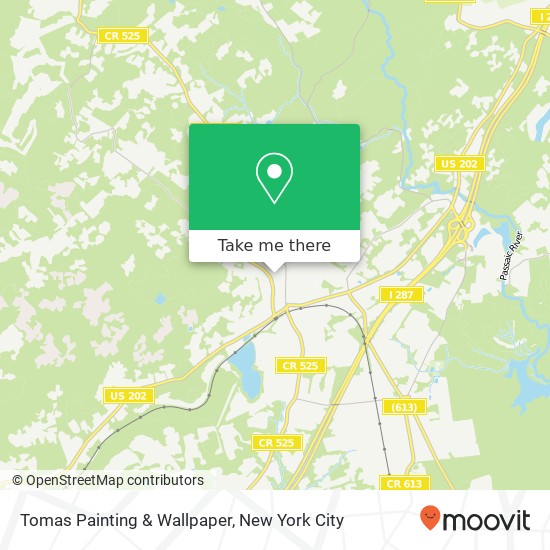 Tomas Painting & Wallpaper map