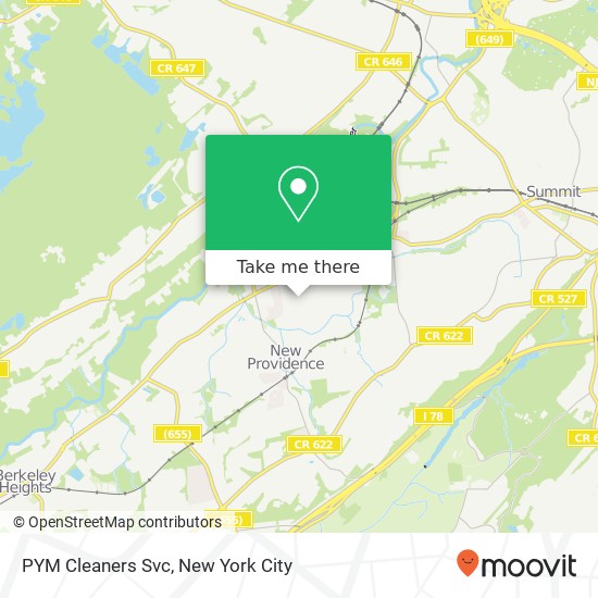 PYM Cleaners Svc map