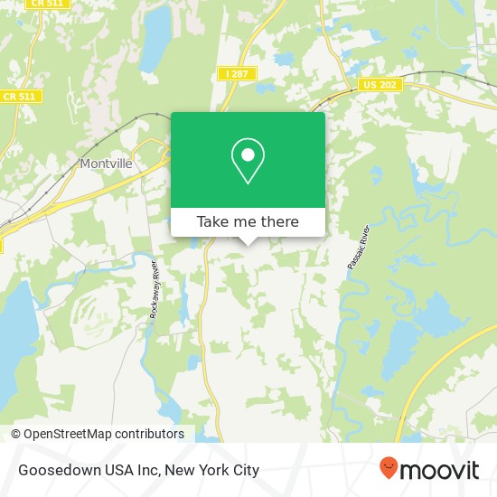 Mapa de Goosedown USA Inc