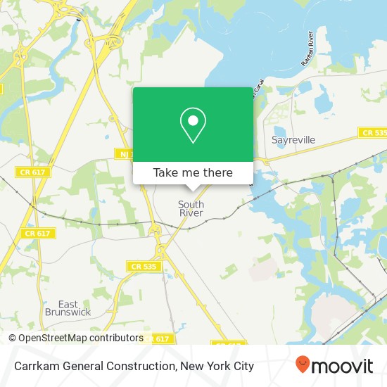 Carrkam General Construction map
