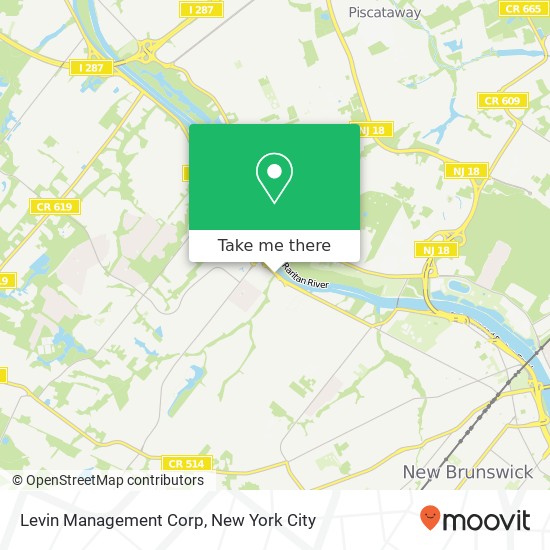 Mapa de Levin Management Corp