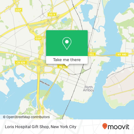 Loris Hospital Gift Shop map