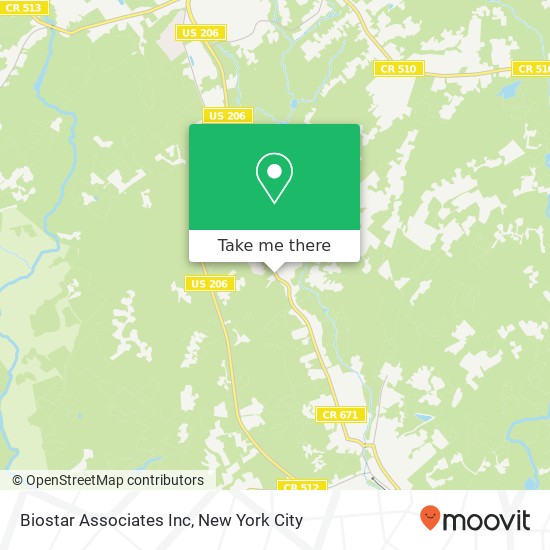 Mapa de Biostar Associates Inc