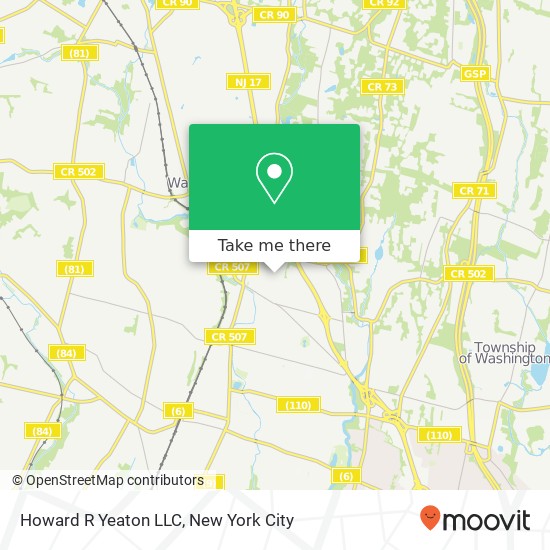 Howard R Yeaton LLC map