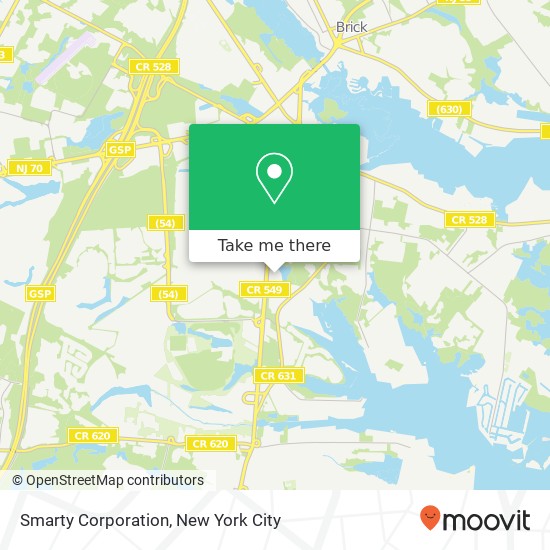 Smarty Corporation map