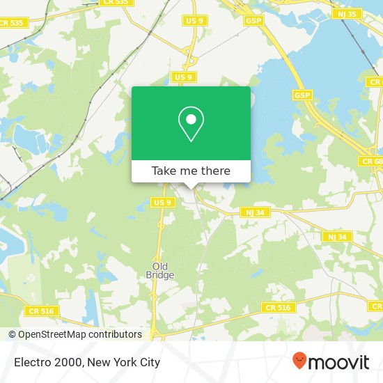 Electro 2000 map