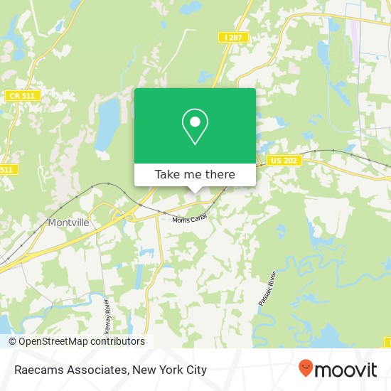 Raecams Associates map