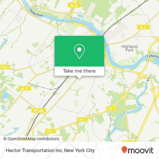 Hector Transportation Inc map