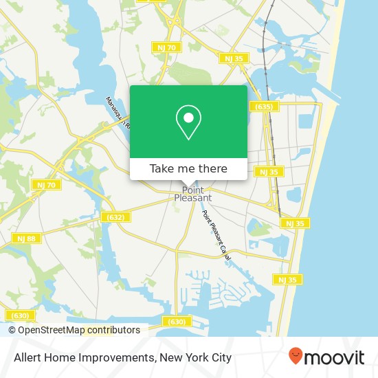 Allert Home Improvements map