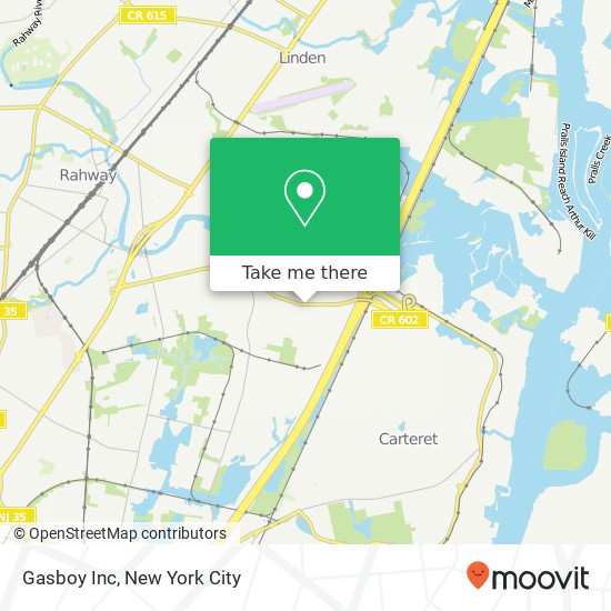 Gasboy Inc map