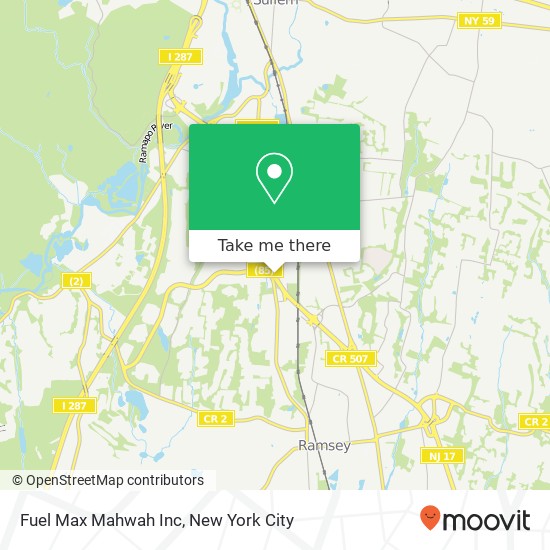 Fuel Max Mahwah Inc map