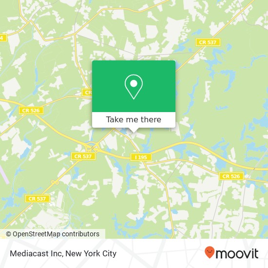 Mediacast Inc map