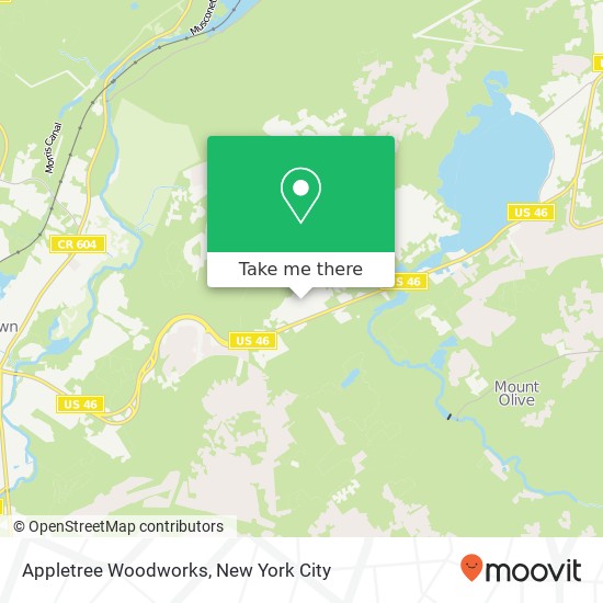 Mapa de Appletree Woodworks