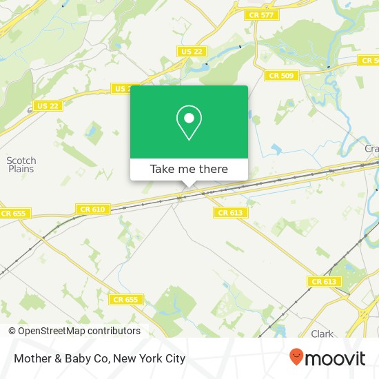 Mother & Baby Co map