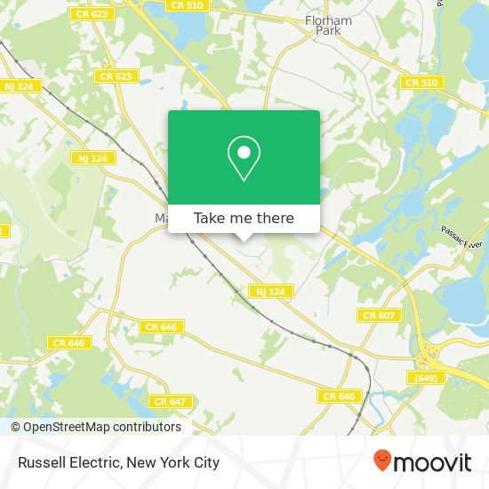 Mapa de Russell Electric