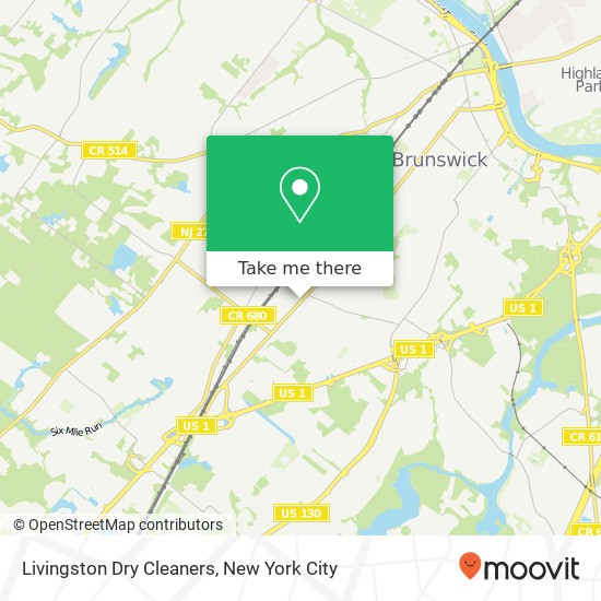 Livingston Dry Cleaners map
