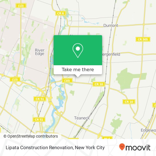 Lipata Construction Renovation map