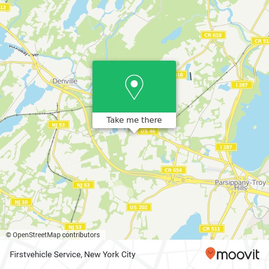 Firstvehicle Service map