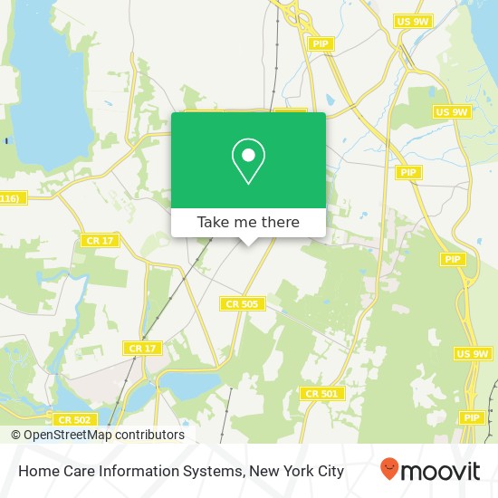 Mapa de Home Care Information Systems