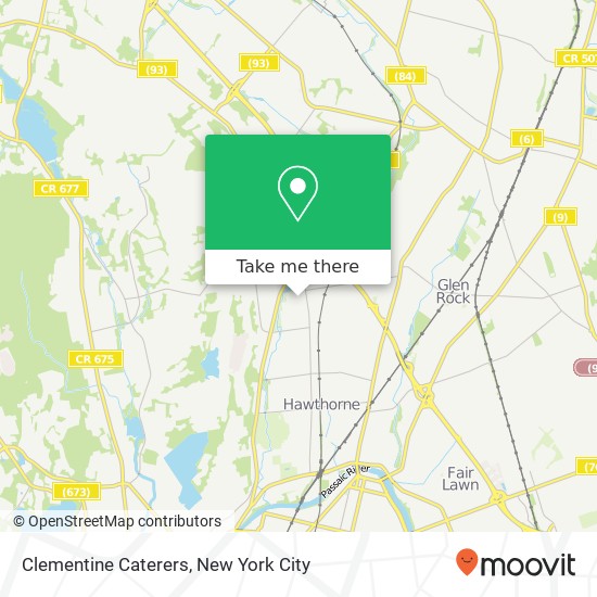 Mapa de Clementine Caterers