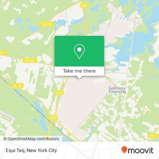 Equi Teq map