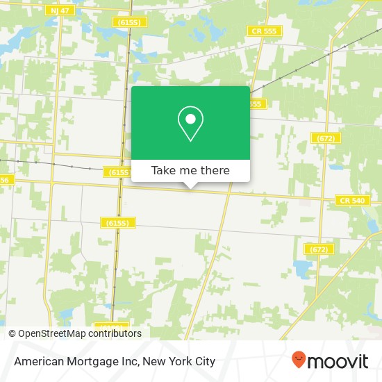 American Mortgage Inc map