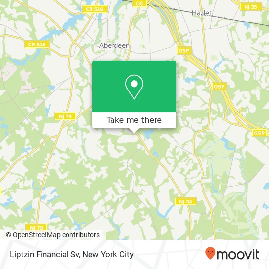 Mapa de Liptzin Financial Sv