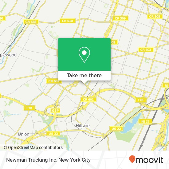 Mapa de Newman Trucking Inc