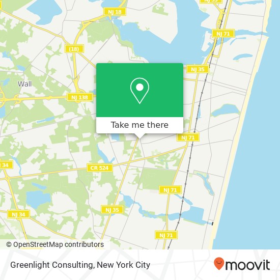 Mapa de Greenlight Consulting