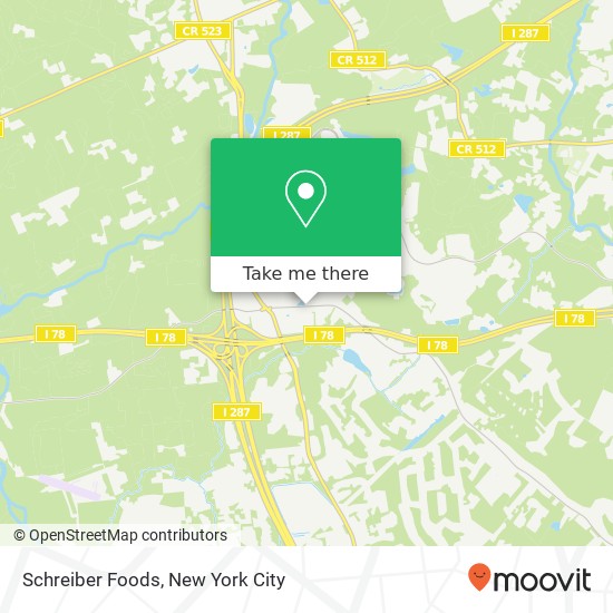 Schreiber Foods map