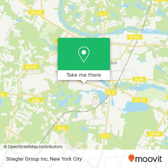 Mapa de Stiegler Group Inc