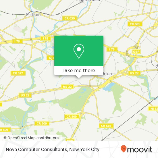 Nova Computer Consultants map