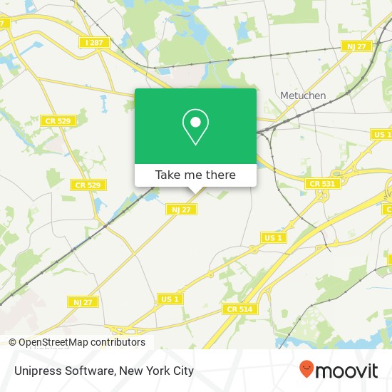 Unipress Software map