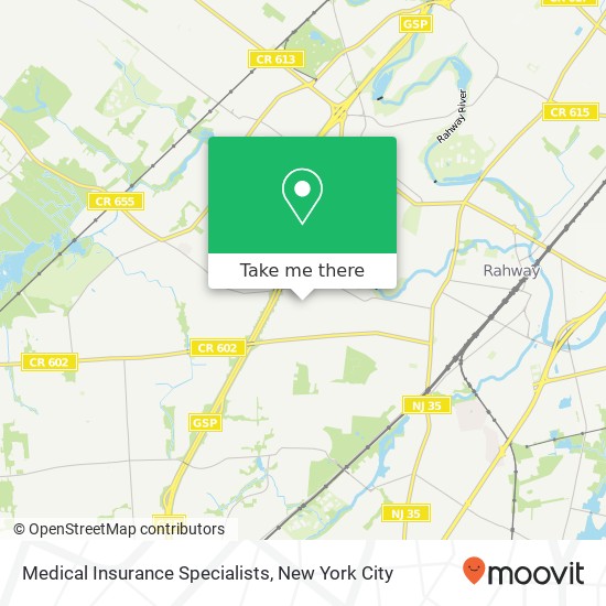 Medical Insurance Specialists map