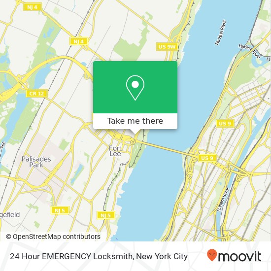 Mapa de 24 Hour EMERGENCY Locksmith
