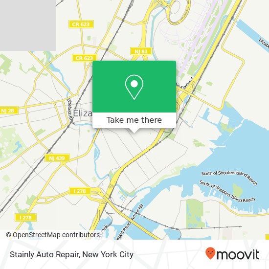 Stainly Auto Repair map