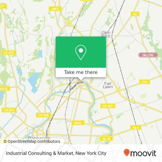 Mapa de Industrial Consulting & Market