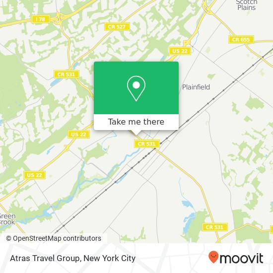 Atras Travel Group map