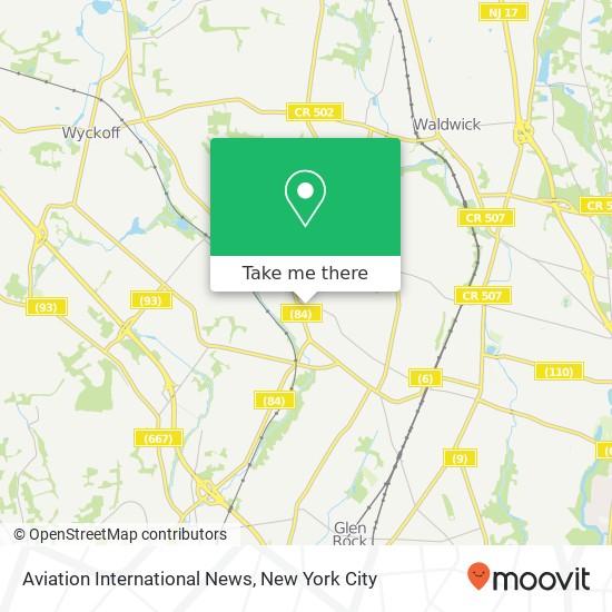 Aviation International News map