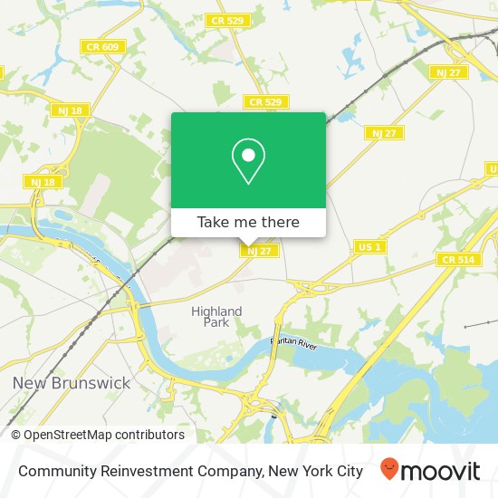 Community Reinvestment Company map