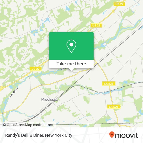 Mapa de Randy's Deli & Diner