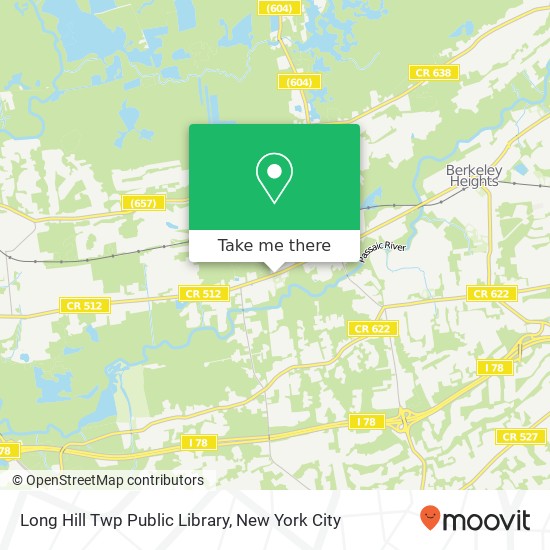 Long Hill Twp Public Library map