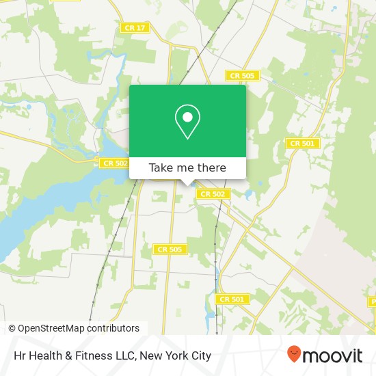 Mapa de Hr Health & Fitness LLC