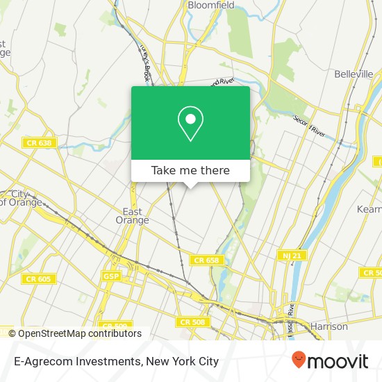 Mapa de E-Agrecom Investments