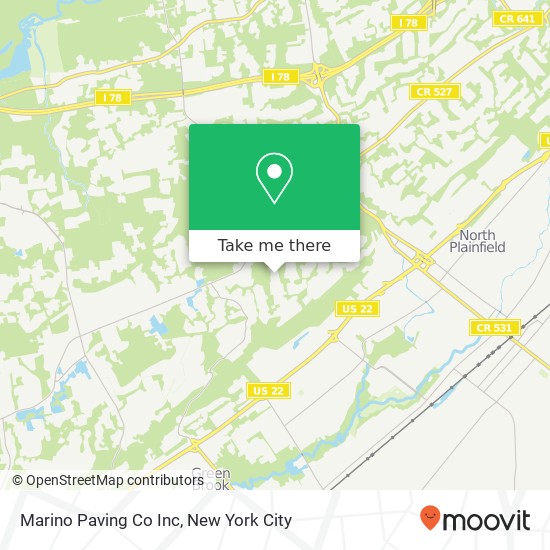 Marino Paving Co  Inc map