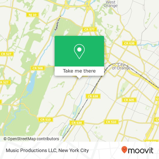 Music Productions LLC map