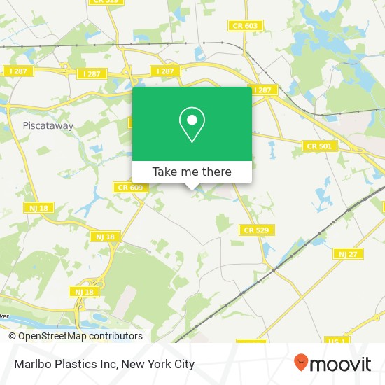 Mapa de Marlbo Plastics Inc